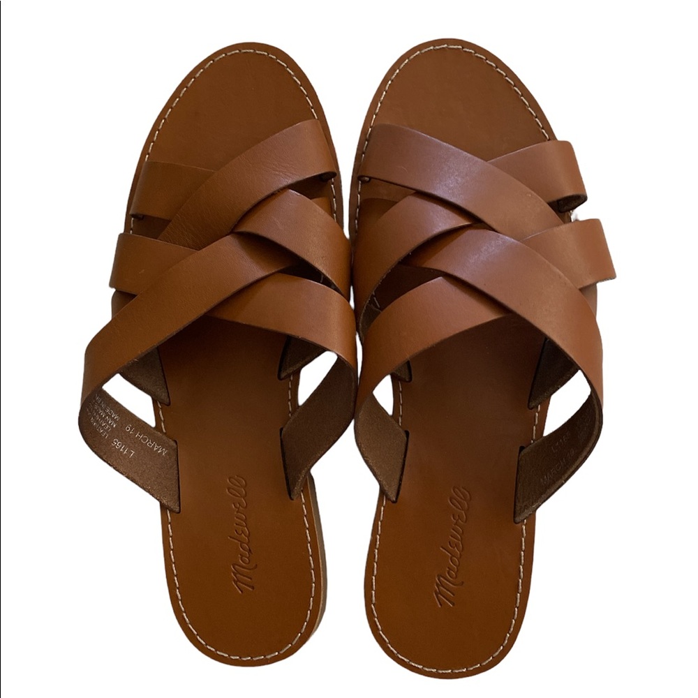 Madewell Brown Leather Sandals